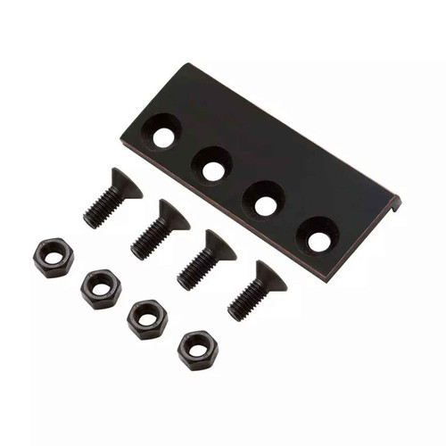 Delaney Hardware Delaney Barn Door Flat Track Connector Plate DLY-BD00XX