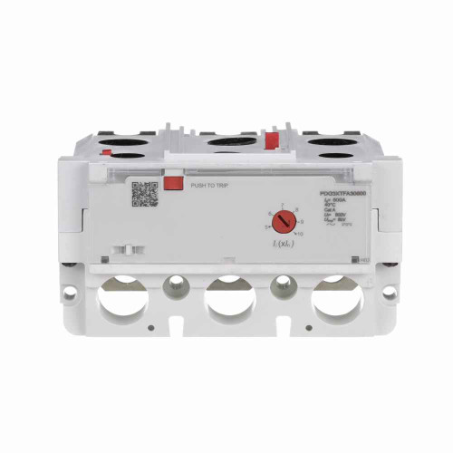 Eaton PDG3XTFA3H400 Power Defense molded case circuit breaker accessory trip unit, Trip unit, 400 A High override, Three-pole, PD3 Global, Power Defense, Frame J-K, 600 V, Power Defense, Frame 3