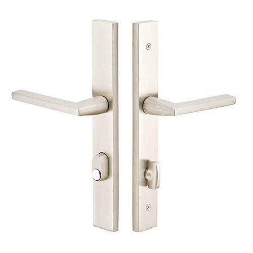 Emtek Emtek 8044 STRETTO Narrow Trim Lockset, 1-1/2" x 11" Modern Rectangular Keyed, Brass Tubular, Dummy (Pair) EMTEK-8044