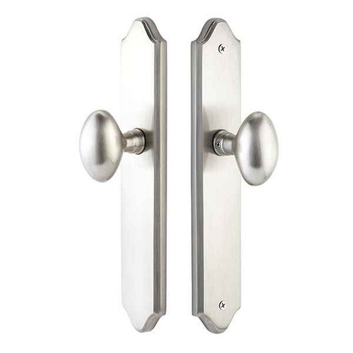 Emtek Emtek 7046 STRETTO Narrow Trim Lockset, 1-1/2" x 11" Concord Non-Keyed, Brass Tubular, Dummy Pair EMTEK-7046