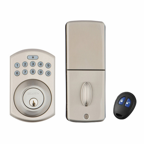 Delaney KP400 - Grade 2 Electronic Deadbolt with Programmable Remote
