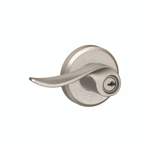 Schlage Residential F51A - Entry Lock - Sacramento Lever, C Keyway with 16211 Latch and 10063 Strike