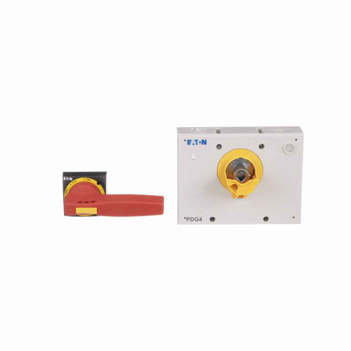Eaton PDG4XHMDEP Power Defense door handle, Door handle, Emergency lockable handle and mechanism with mechanical padlock, PD4 Global, Power Defense, Frame J-K, 600 V, Power Defense, Frame 4 Eaton PDG4XHMDEP Power Defense door handle, Door handle, Emergency lockable handle and mechanism with mechanical padlock, PD4 Global, Power Defense, Frame J-K, 600 V, Power Defense, Frame 4
