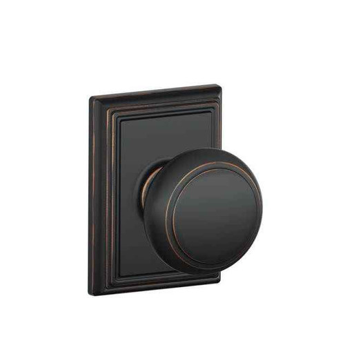 Schlage Residential Schlage Residential F170 - Andover Knob Half Dummy SCR-F170-NONKEYED-AND