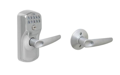 Schlage Residential FE695 - Century Touch Entry Door Lever Set with Elan  Lever