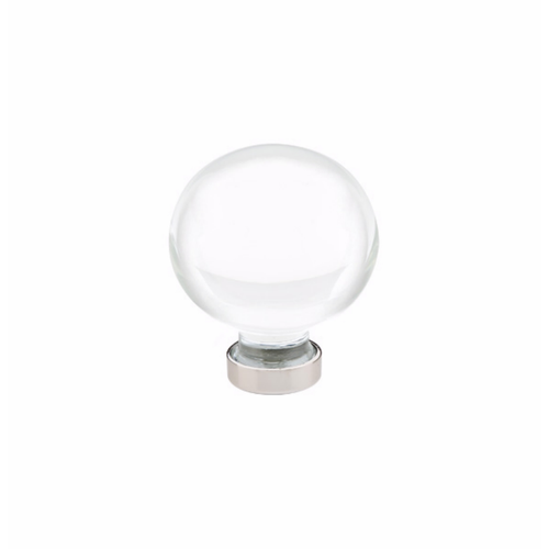 Emtek Bristol Glass Cabinet Knob, Schaub Collection