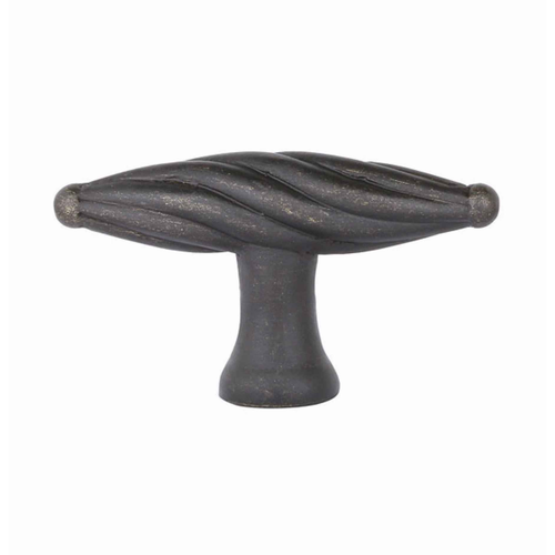 Emtek Tuscany Bronze Twist Finger Cabinet Knob, Schaub Collection