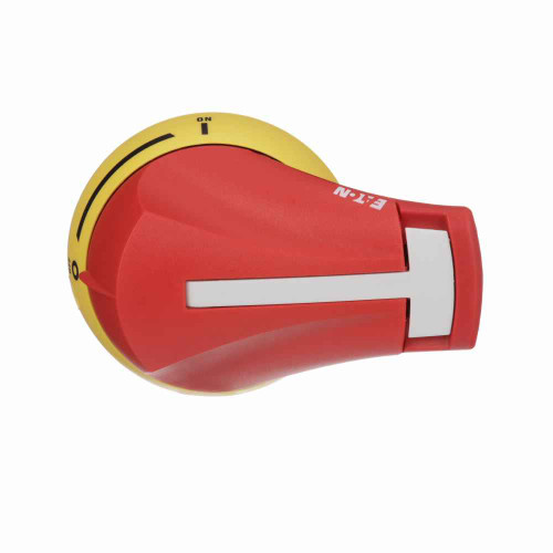 Eaton PHR1N4XF rotary disconnect external front pistol handle,Front pistol handle,30-60A,Red/yellow,NEMA 4/4X,H-/I-/J-Frame,External handles,NEMA 4/4X,Handle type: PH1