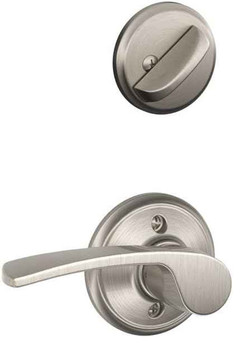 Schlage Residential Schlage Residential F59 - Merano Lever Single Cylinder Interior Pack - Exterior Handleset Sold Separately SCR-F59-NONKEYED-MER