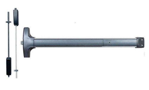 Detex Detex V5002A/V5102A Value Series Surface Vertical Rod Device, Dummy Pull Trim DTX-V5002A/V5102A