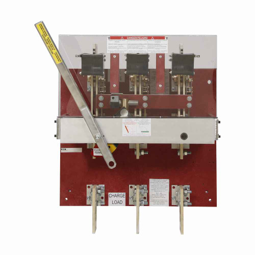 Eaton QA2533B480 pringle bolted pressure switch, Manual bolted pressure contact switch, 2500A, Bottom, Fusible, 480V, NEMA 1/3R/4/12, Three-pole, Three-wire