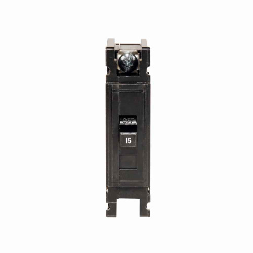 Eaton QC1015 Quicklag Type QC Industrial Thermal-Magnetic Circuit Breaker,Industrial circuit breaker,15 A,10 kAIC,Single-pole,120/240 V,Thermal-magnetic,QC,Non-interchangeable