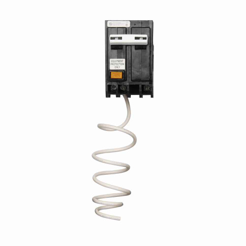 Eaton QPGFEP2040 Quicklag GFCI circuit breaker,Industrial ground fault thermal-magnetic equipment protector,40 A,10 kAIC,Two-pole,120/240 V,QPGFEP,Plug-on,#14-4 AWG,Ground fault circuit interrupter,GFI,5 mA