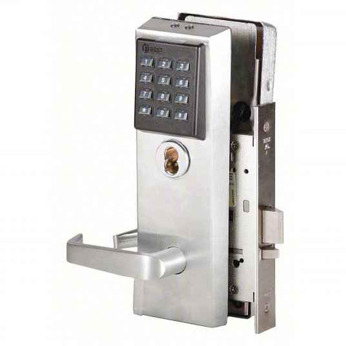 BEST BEST 45HZ EZ Series - (TV) Deadbolt with Key Override Function, Standalone Keypad Mortise Locks BES-45HZ-TV