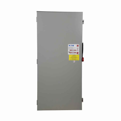 Eaton DH266URK Heavy duty single-throw non-fused safety switch, Single-throw, 600A, NEMA 3R, Painted galvanized steel, , Non-fusible, Two-pole, Two-wire