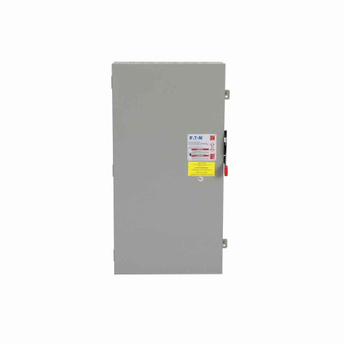 Eaton DH365UGKV Enhanced visible blade single-throw non-fused safety switch, Single-throw, 400A, NEMA 1, , Class H fuses, Non-fusible, Three-pole, Three-wire Eaton DH365UGKV Enhanced visible blade single-throw non-fused safety switch, Single-throw, 400A, NEMA 1, , Class H fuses, Non-fusible, Three-pole, Three-wire