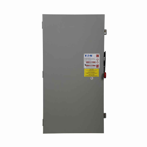 Eaton DH364UGKV Enhanced visible blade single-throw non-fused safety switch, Single-throw, 200A, NEMA 1, , Class H fuses, Non-fusible, Three-pole, Three-wire Eaton DH364UGKV Enhanced visible blade single-throw non-fused safety switch, Single-throw, 200A, NEMA 1, , Class H fuses, Non-fusible, Three-pole, Three-wire