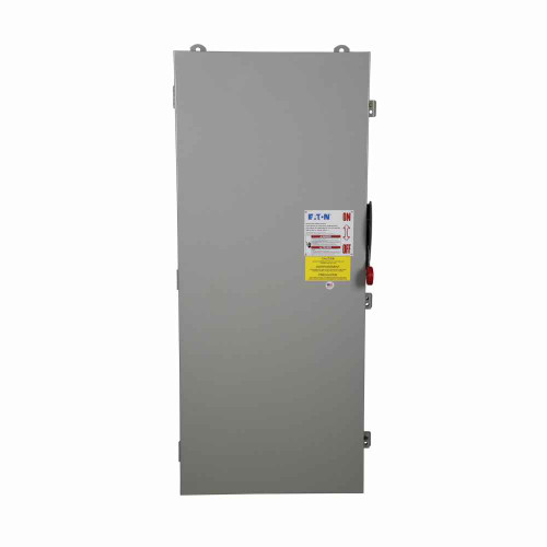 Eaton DH364UDKV Enhanced visible blade single-throw non-fused safety switch, Single-throw, 200A, NEMA 12, , Class H fuses, Non-fusible, Three-pole, Three-wire