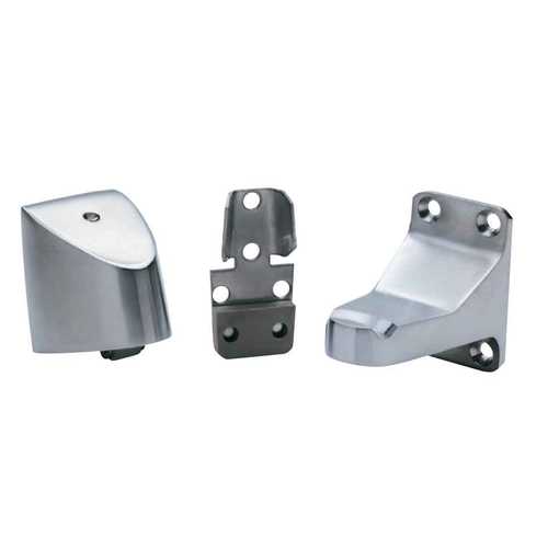 Ives FS497 Floor Stop & Automatic Holder with 1" Maximum Clearance