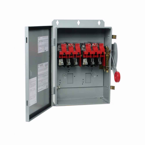 Eaton DH662UDKV Enhanced visible blade single-throw non-fused safety switch, Single-throw, 60A, Non-fusible, Six-pole, K-Series, Heavy commercial and industrial, 600V, NEMA 12 or 12/3R Eaton DH662UDKV Enhanced visible blade single-throw non-fused safety switch, Single-throw, 60A, Non-fusible, Six-pole, K-Series, Heavy commercial and industrial, 600V, NEMA 12 or 12/3R