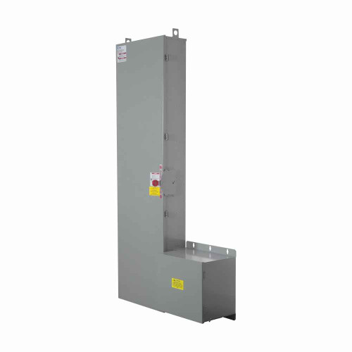 Eaton DT265UGKNLP quick connect heavy-duty double throw switch,Solid neutral, Posi-Lok,400A,NEMA 1,Two-pole,Series K,600V,Heavy-duty,Double throw,Upper and lower switch: unfused with solid neutral
