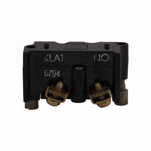 Eaton E30KLAE4 E30 pushbutton contact block, E30 series, Logic Level Contact Block, 2NO, Pressure terminal