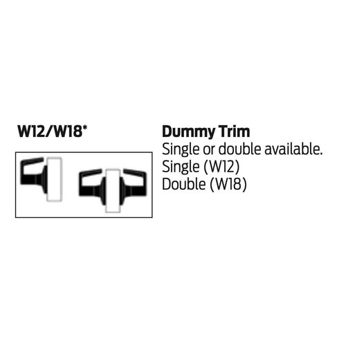 Falcon W18 Grade 2 Double Dummy Cylindrical Lever Lock with Non-Handed Design