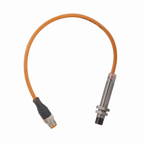 Eaton E57-12LE10-A1P E57 Two-Wire Series Tubular Inductive Proximity Sensor Enclosure, 0.47 dia, dist. 10 mm, 2-Wire AC, NC, 300 mA at 132 Vac, 3 Pin Pigtail Dual Key Micro Connector, 20-132 Vac input, <3% of sensing dist. accuracy, None, Non-embedda