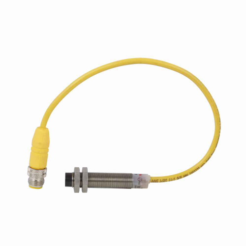 Eaton E57LBL12A2EP Inductive Proximity Sensor, E57, Straight, Unshielded, 360° viewable LED, Dual key micro (pigtail), 250 mA at 250V, 3 pin, <3% sensing range, PVC, 2-wire AC, NC, 20-250V Eaton E57LBL12A2EP Inductive Proximity Sensor, E57, Straight, Unshielded, 360° viewable LED, Dual key micro (pigtail), 250 mA at 250V, 3 pin, <3% sensing range, PVC, 2-wire AC, NC, 20-250V