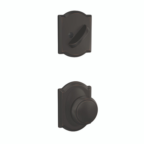Schlage Residential FC59 - Custom Andower Knob Single Cylinder Sectional Interior Pack
