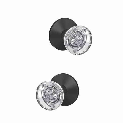 Schlage Residential Schlage Residential FC21 - Hobson Knob Passage and Privacy Latch - Grade 2 Cylindrical Non-Keyed Lock SCR-FC21-NONKEYED-HOB