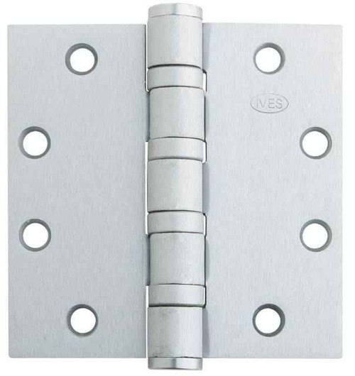 Ives Ives 5BB1HW - 5 Knuckle, Ball Bearing, Heavy Weight Full Mortise Hinge, Steel Substrate 5BB1HW