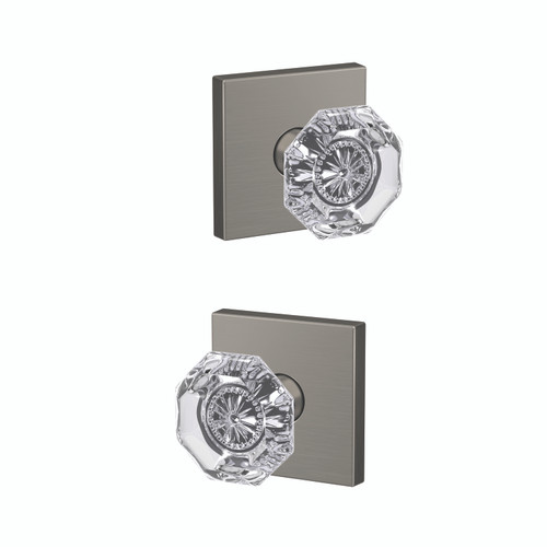 Schlage Residential FC21 - Alexandria Knob Passage and Privacy Latch - Grade 2 Cylindrical Non-Keyed Lock