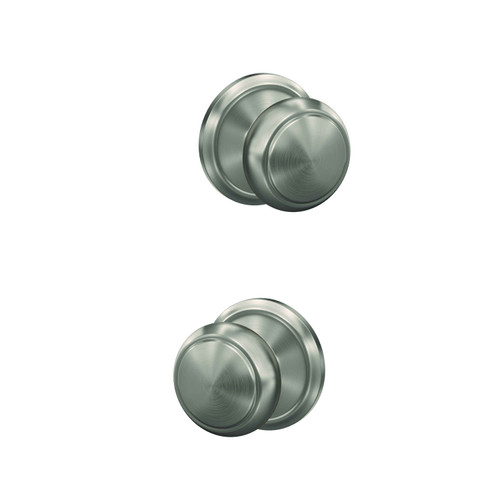 Schlage Residential Schlage Residential FC172 - Andover Knob Non Turning Double Dummy Pair SCR-FC172-NONKEYED-AND