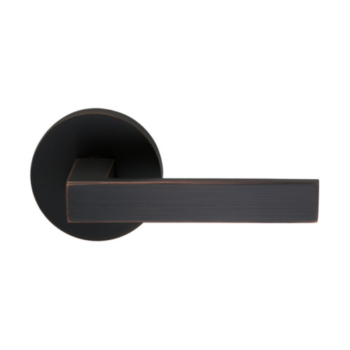 Omnia Omnia 930MD Passage Interior Modern Lever Latchset with Modern Round Rose OMN-930MD-PA