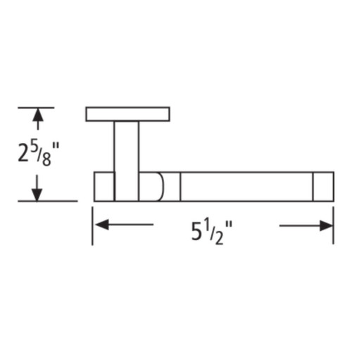 Omnia Omnia 23 Passage Interior Modern Lever Latchset OMN-23-PA