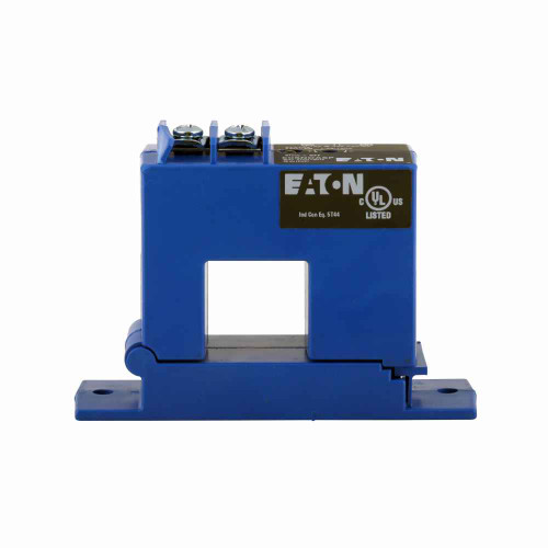 Eaton ECSNOASP CurrentWatch ECS Top Terminal Current Switch, Adjustable 1.75-150A setpoint, LED indicator, Screw Terminals, 0.15A at 240 Vac/dc, SSR, Self powered