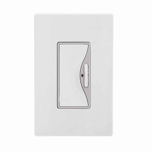Eaton RF9575WS Z-Wave RF controller, Flush mounting, Z-Wave, Battery operated switch, 15A, White satin, Aspire, 60 Hz, 120V, Thermoplastic