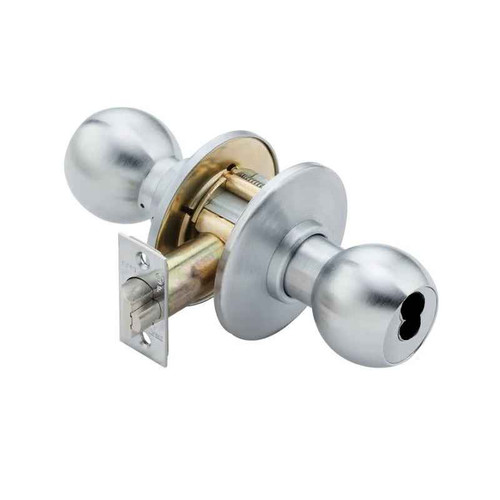 BEST BEST 6K Series - Office/Entry (AB) Function Grade 2 Single Cylinder Knob Locks, SFIC Less Core BEST-6K-AB