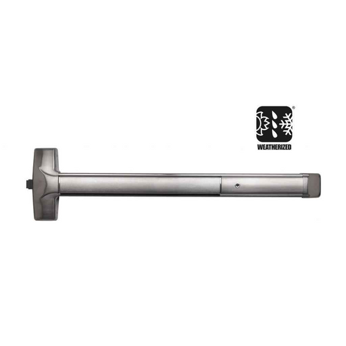 Detex Advantex Series 10xW Weatherized Wide Stile Extra Heavy Duty Rim Exit Device