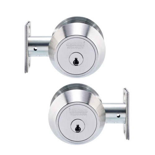 Medeco Medeco Maxum Commercial Trim Double Cylinder 6-Pinned Deadbolt, Biaxial, G3 Keyway MED-DEADBOLT-11C62W