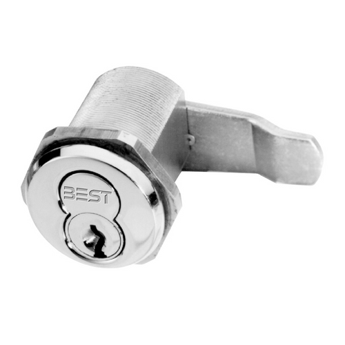 BEST 1EE Series Slabbed Lost Motion Mortise Cylinder 7-Pin with CORMAX Core, 1-5/32" Diameter