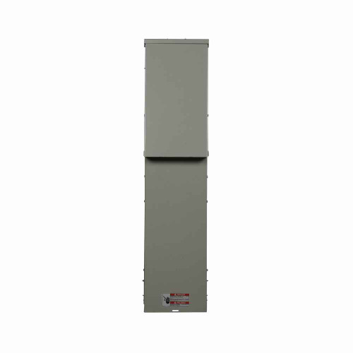 Eaton CHU4N7NPL pedestal mount unmetered, Lighted, Unmetered, 30A, 20A, None, Non-ground fault, Non-ground fault, None, Top, Pedestal, Circuits: 4, NEMA TT-30R, NEMA 5-20R2GFI, None, 3, 3, 0, 125V, 125V, None