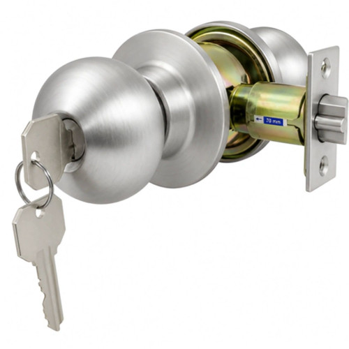 Marks USA Marks USA 110AB Entry Knob Lockset - Grade 2, Round Knob 110AB