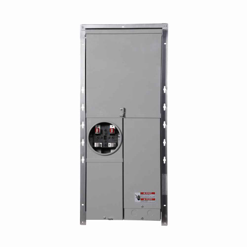 Eaton CMBE22P125BTFR Retrofit Meter Breaker,125A, Aluminum Bus,Overhead/underground,Flush mounting,Four-jaws,Single-phase,Ring Type,120/240V
