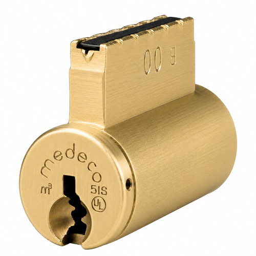 Medeco Medeco 20200S1 - 6 Pin Cylinder for K200 L100 LX100 L200 LX200 Levers, Olympus 700LCM 800LCM Key Retaining Cabinet lock, Schlage A AL C D ND & Olympiad lever designs MED-20200S1
