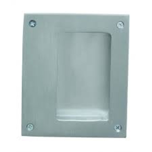 Ives 955 Decorative Square Flush Pull - Deep Well