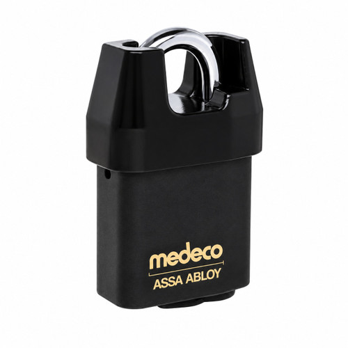 Medeco Medeco Indoor/Outdoor 6 Pin Shrouded Padlock 7/16" Shackle Diameter, 3/4" Shackle Clearance with Cylinder MED-54725