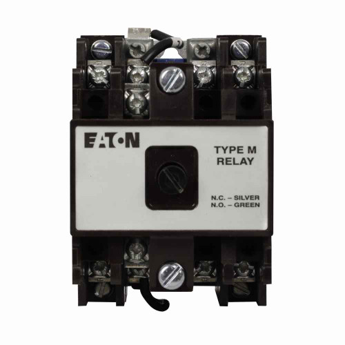 Eaton D26MRD222T1 D26 Series DC Relay, Four-pole, Mechanical Latch, 24 Vdc coil voltage, 2NO-2NC contact configuration, 0 blank cavities