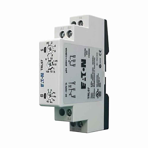 Eaton D80JE12C D80 Series ON Delay Pneumatic Timer, 2NO-2NC instantaneous contacts, 440/480V coil, 50/60 Hz, 1NO-1NC timed contacts, 0.5-180 seconds adjustable time delay
